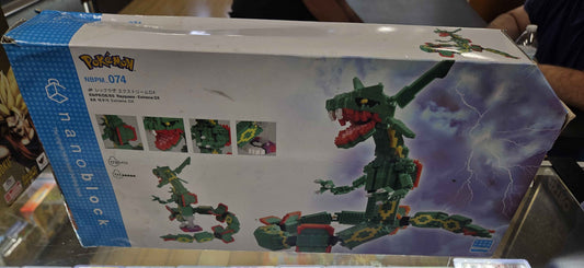 Nanoblock Pokemon Rayquaza Extreme DX Building Kit TM NEW (Check Description)