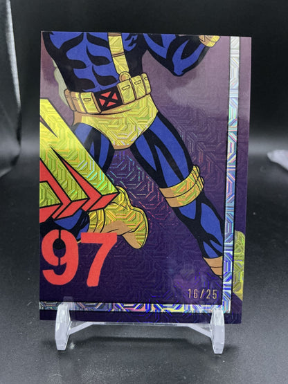 2025 Topps Finest X-Men 97 Puzzle Insert DNN-9 Da Nanana Mojo 16/25 1:1,799 Rare