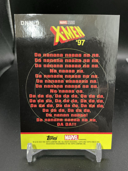 2025 Topps Finest X-Men 97 Puzzle Insert DNN-9 Da Nanana Mojo 16/25 1:1,799 Rare