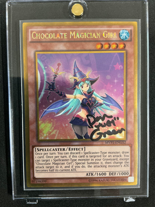 SIGNED DAN GREEN Chocolate Magician JSA CERT Girl MVP1-ENG52