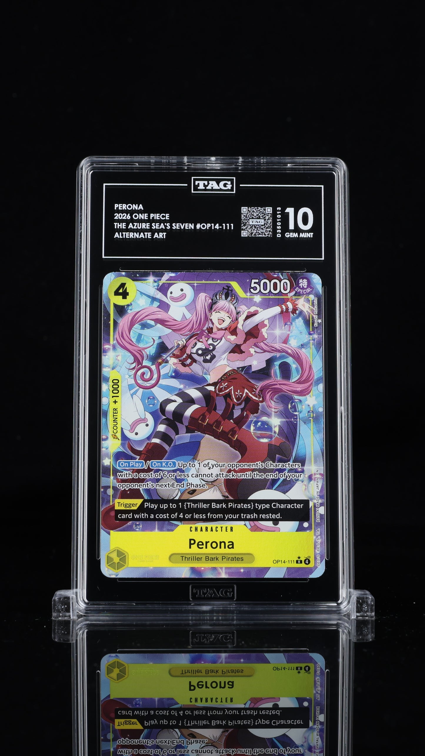 One Piece 2026 Perona OP14-111 R Alt Art EN - TAG 10 [P2]