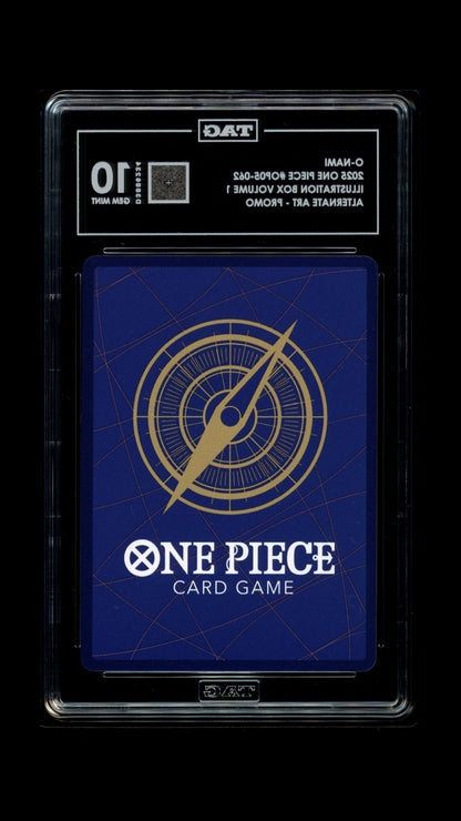 One Piece 2025 O-Nami - Illustration Box Vol 1 - Alt Art Promo - TAG 10 "P2"