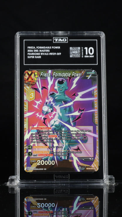 DBSM 2026 Frieza, Formidable Power - Fearsome Rivals - BT29-059 - SR - TAG 10