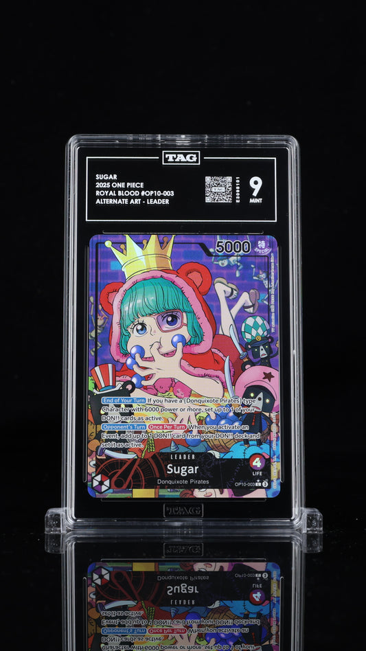 One Piece 2025 Sugar OP10-003 Leader Alt Art EN - TAG 9