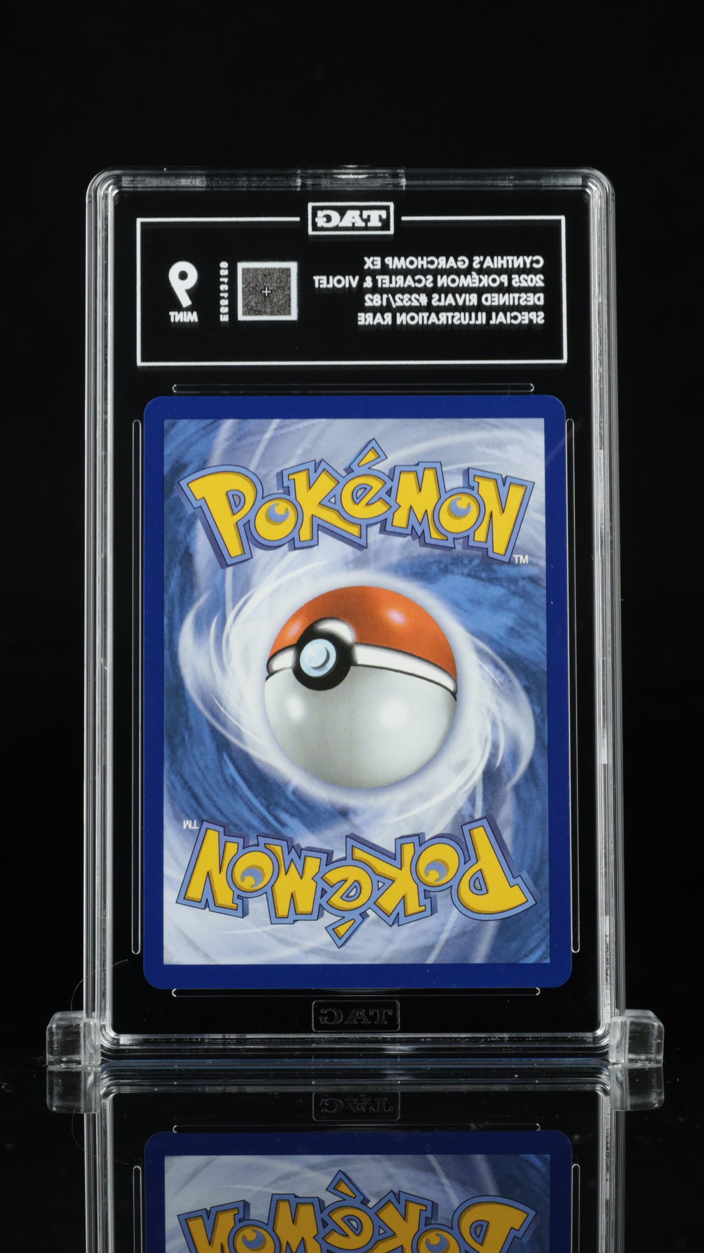 Pokemon 2025 Cynthia's Garchomp ex - Destined Rivals - SIR - TAG 9