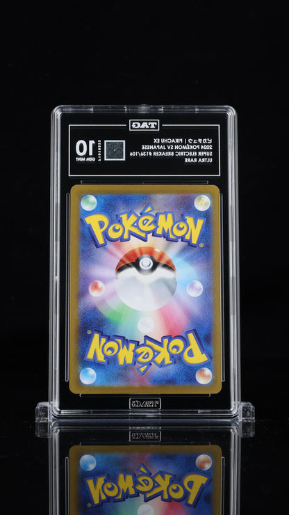 Pokemon JP 2024 Pikachu ex 136/106 UR - Super Electric Breaker - TAG 10