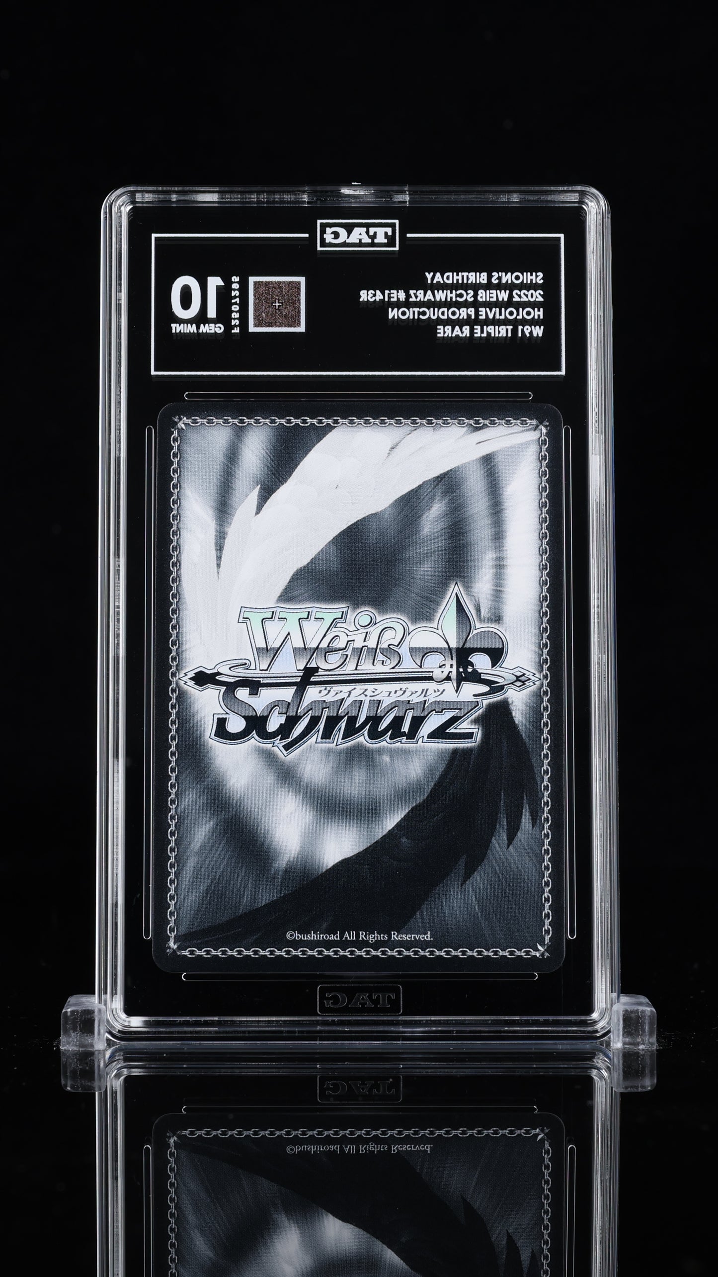 Weiss Schwarz 2022 Shion's Birthday - Hololive Production - Triple Rare - TAG 10