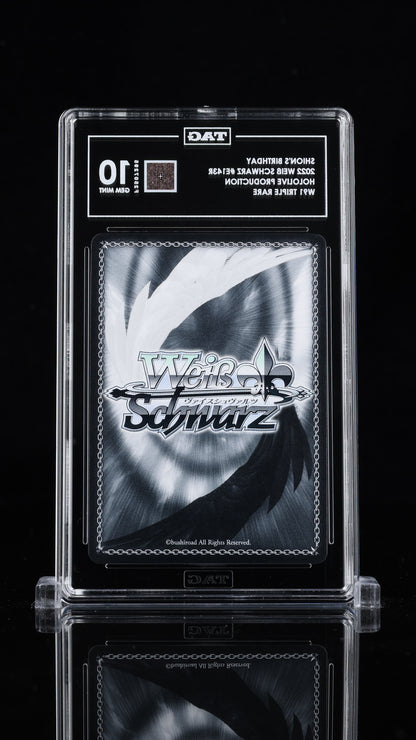 Weiss Schwarz 2022 Shion's Birthday - Hololive Production - Triple Rare - TAG 10