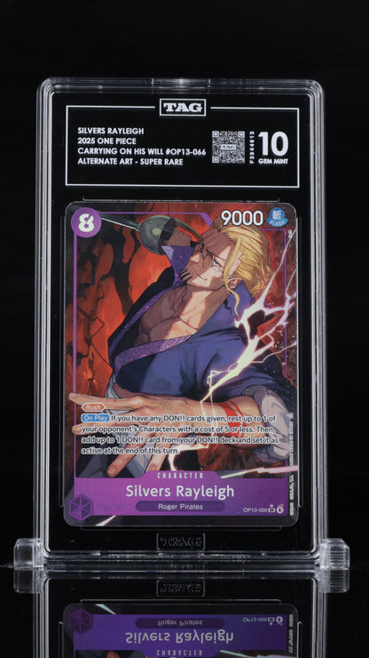 One Piece 2025 Silvers Rayleigh - Carrying on His Will - Alt Art - TAG 10