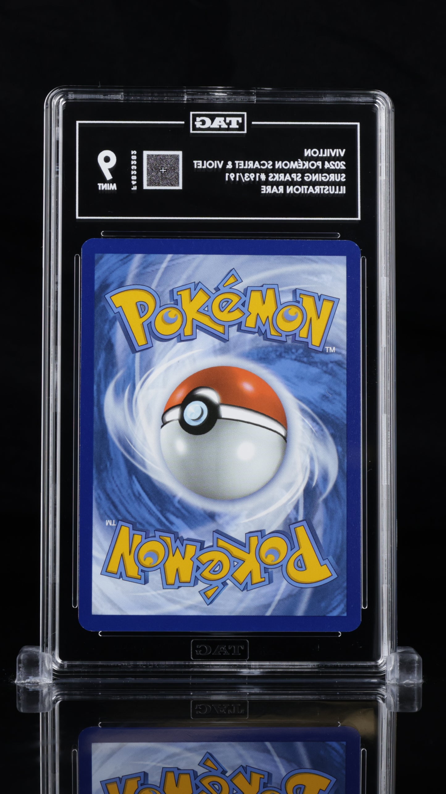 Pokemon 2024 Vivillon - Surging Sparks - Illustration Rare - TAG 9