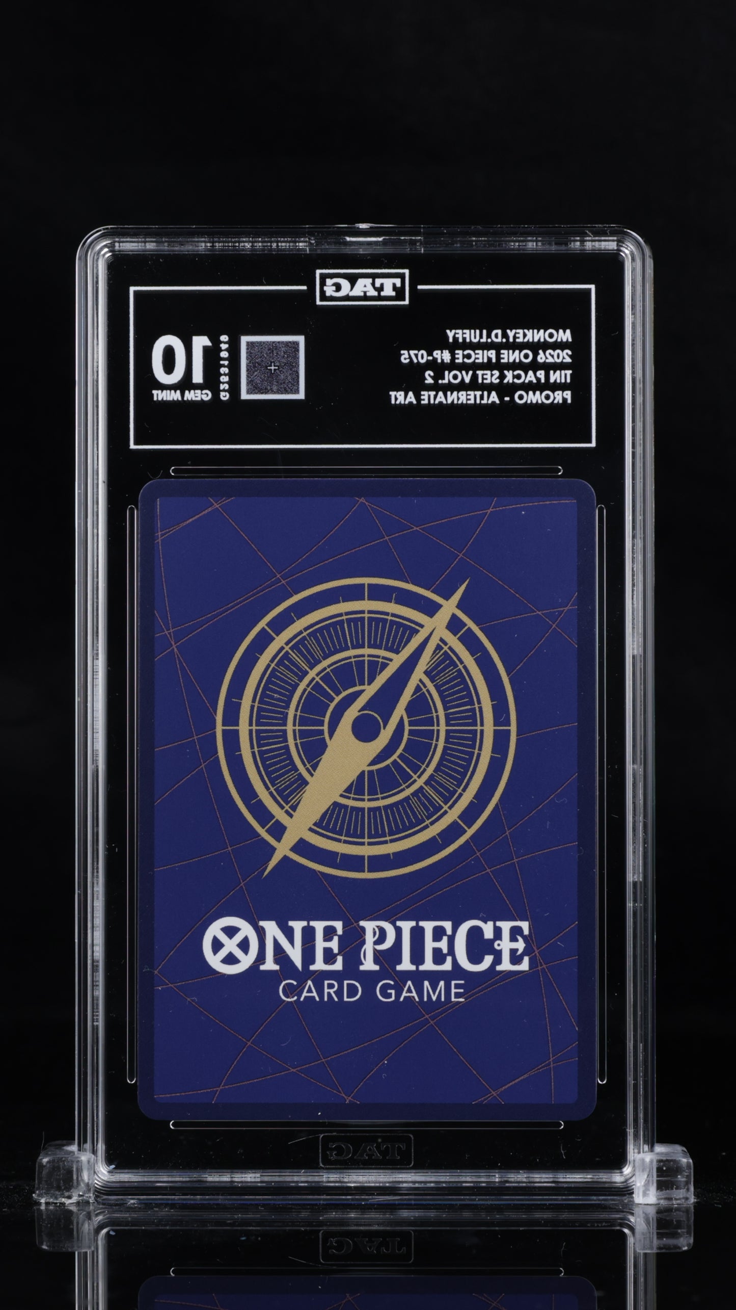 One Piece 2026 Monkey.D.Luffy - Tin Pack Set Vol. 2 Promo - TAG 10 "P3"