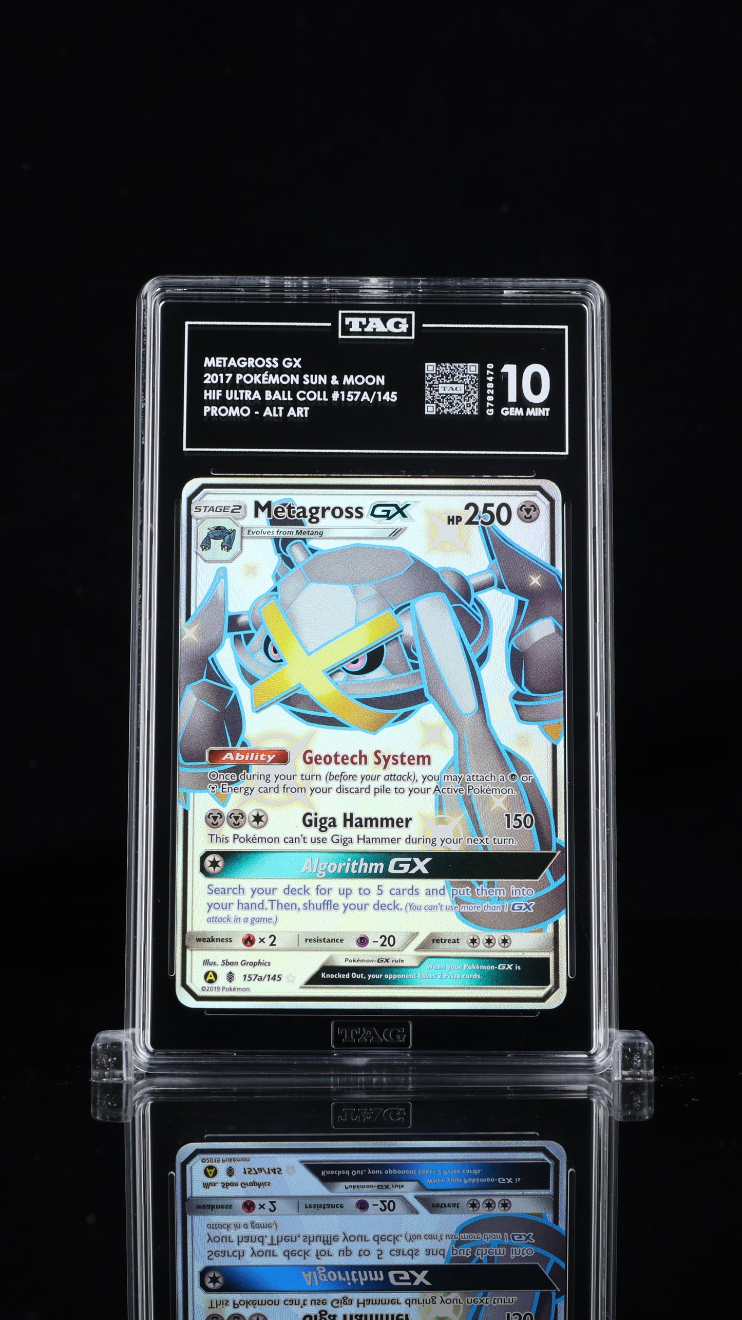 Pokemon 2017 Metagross GX 157a/145 - HIF Ultra Ball Coll. Promo - TAG 10 [P1]
