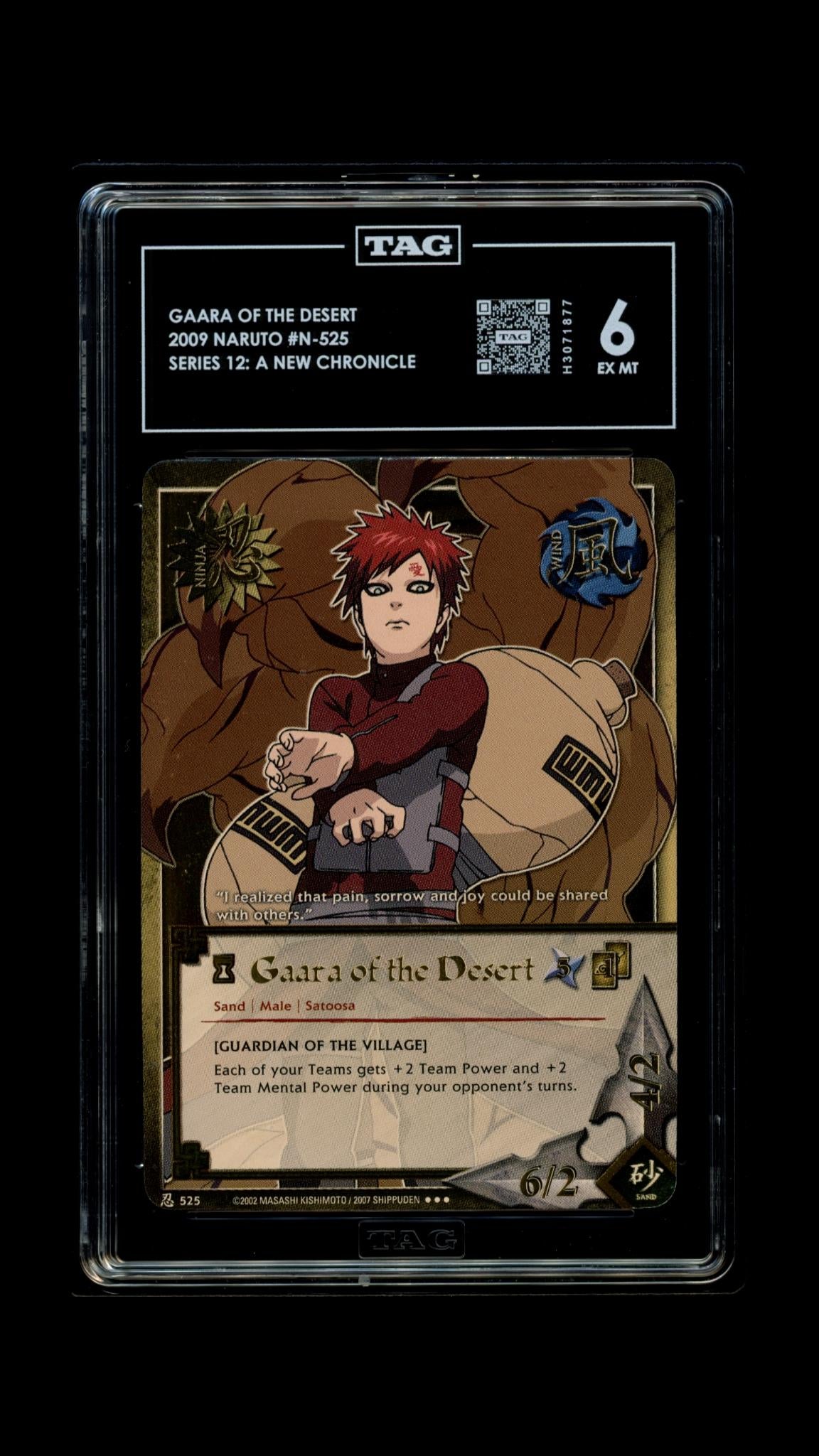 Naruto 2009 Gaara of the Desert - Series 12: A New Chronicle - TAG 6