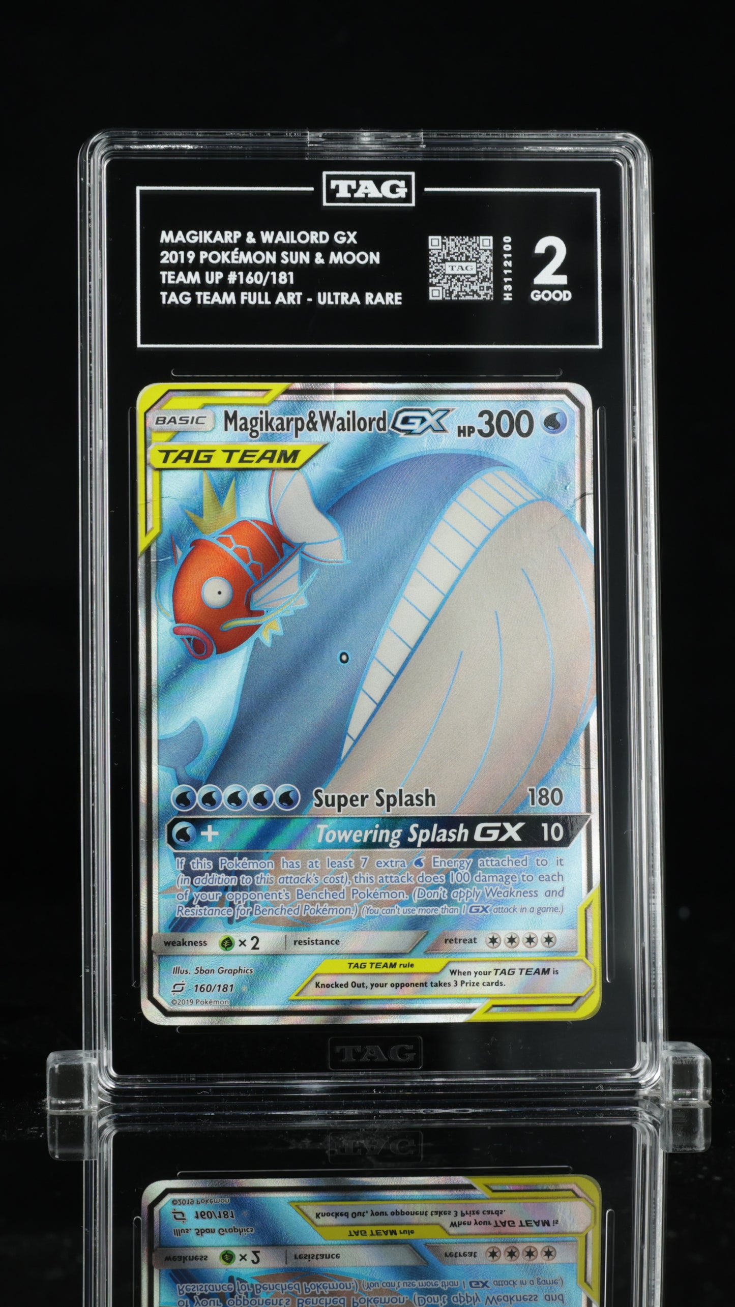 Pokemon 2019 Magikarp & Wailord GX - Team Up - FA/UR - TAG 2