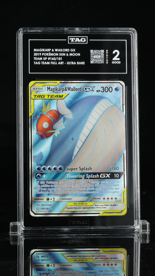 Pokemon 2019 Magikarp & Wailord GX - Team Up - FA/UR - TAG 2