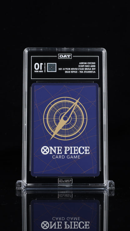 One Piece 2026 Gecko Moria OP14-104 SR Alt Art EN - TAG 10