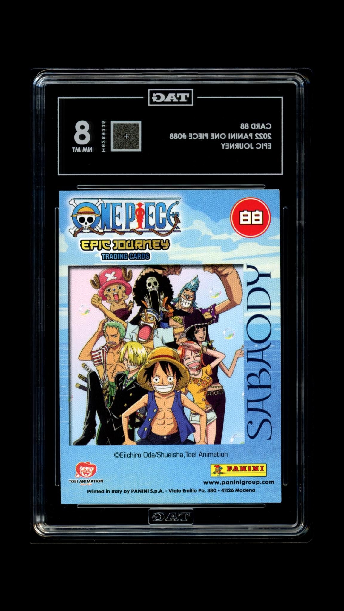 One Piece Panini 2022 Card 88 - Epic Journey - TAG 8