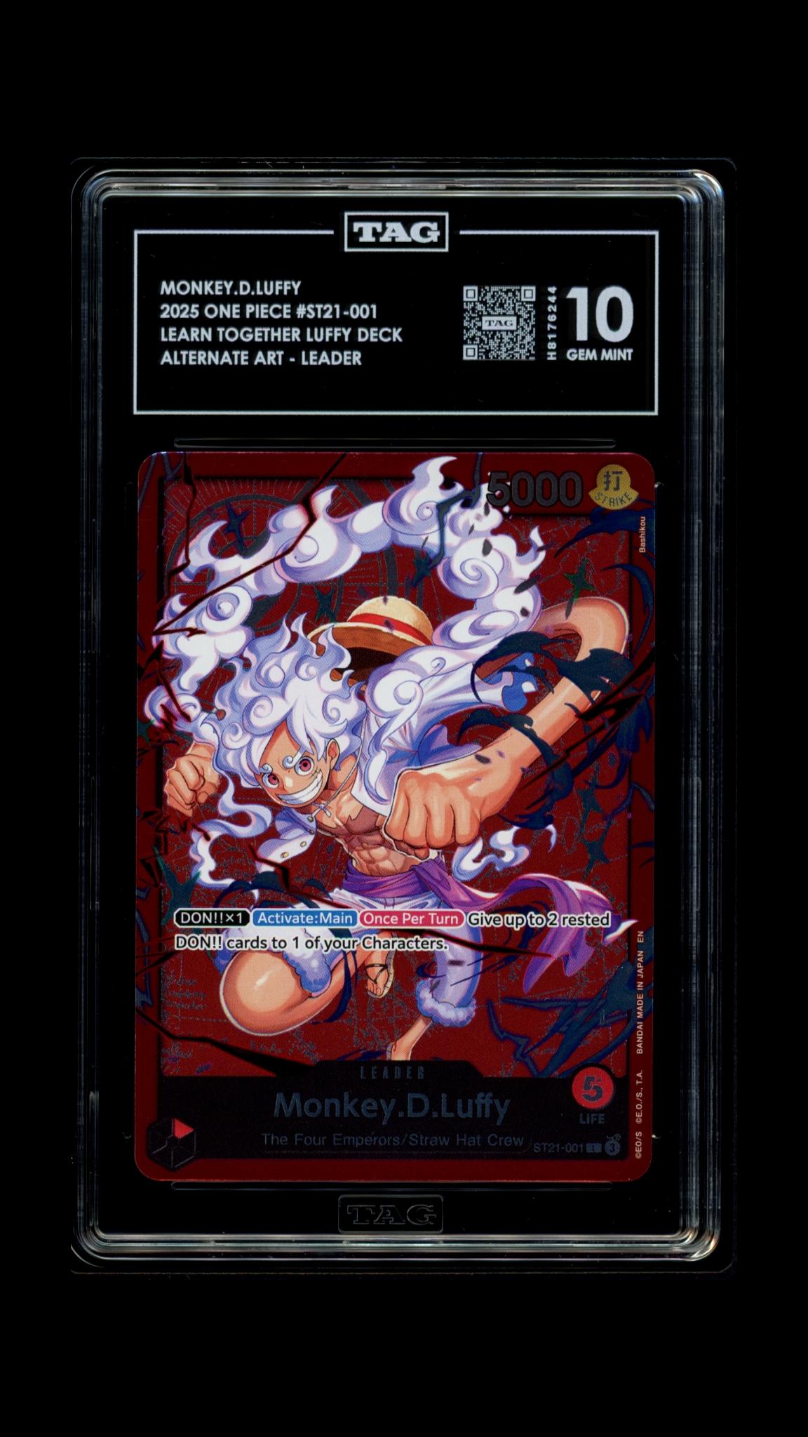 One Piece 2025 Monkey.D.Luffy - Learn Together Deck - Promo - TAG 10 P1