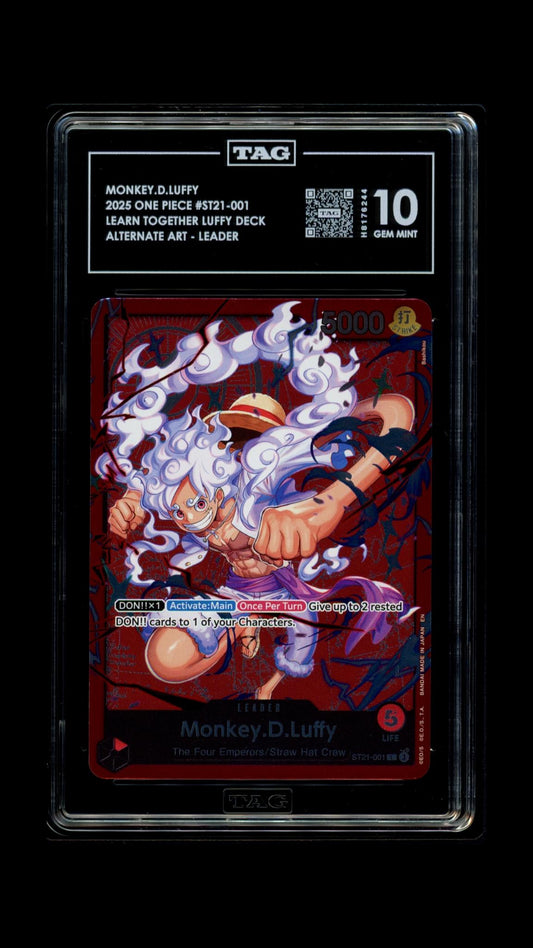 One Piece 2025 Monkey.D.Luffy - Learn Together Deck - Promo - TAG 10 P1