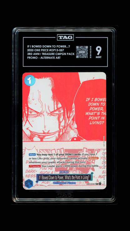 One Piece 2025 If I Bowed Down to Power, What's the Point in Living? - TAG 9