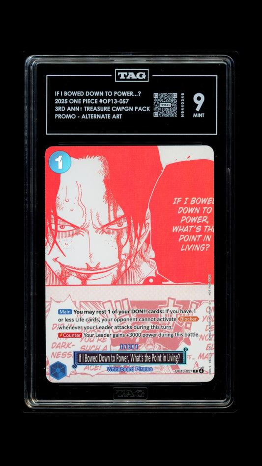 One Piece 2025 If I Bowed Down to Power, What's the Point in Living? - TAG 9