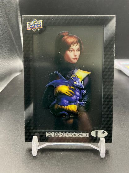 2017 Upper Deck Marvel Premier Classic Art Shadowbox Kitty Pryde “Lady with an Ermine” Leonardo da Vinci 1490  #CA-8