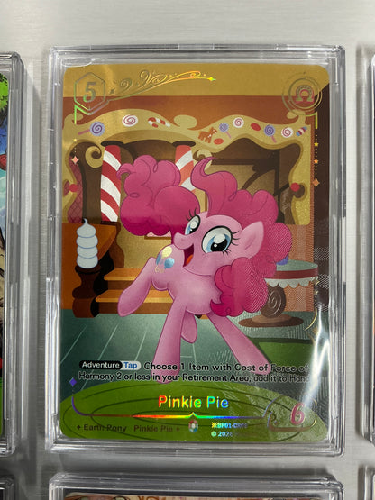 My Little Pony Kayou Anime Expo Full promo set BP01-CR07-CR12 INCLUDES RARE SIGNED TWILIGHT SPARKLE