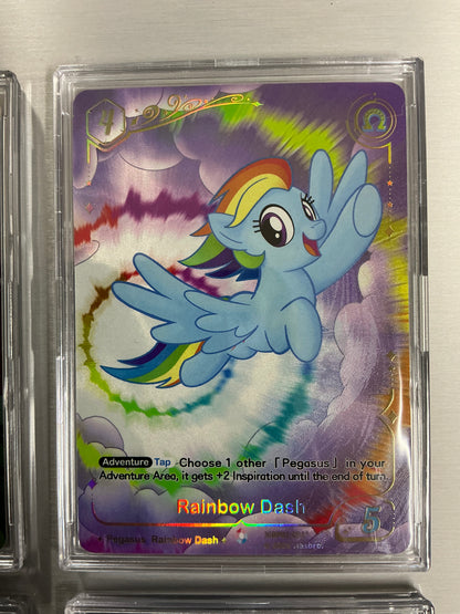 My Little Pony Kayou Anime Expo Full promo set BP01-CR07-CR12 INCLUDES RARE SIGNED TWILIGHT SPARKLE