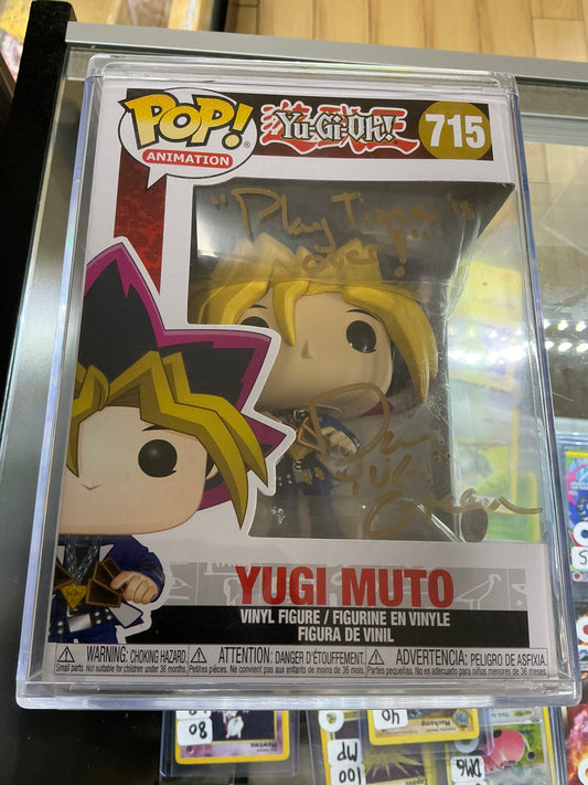 Dan Green Signed Funko Pop Yugi Muto 715 JSA CERT