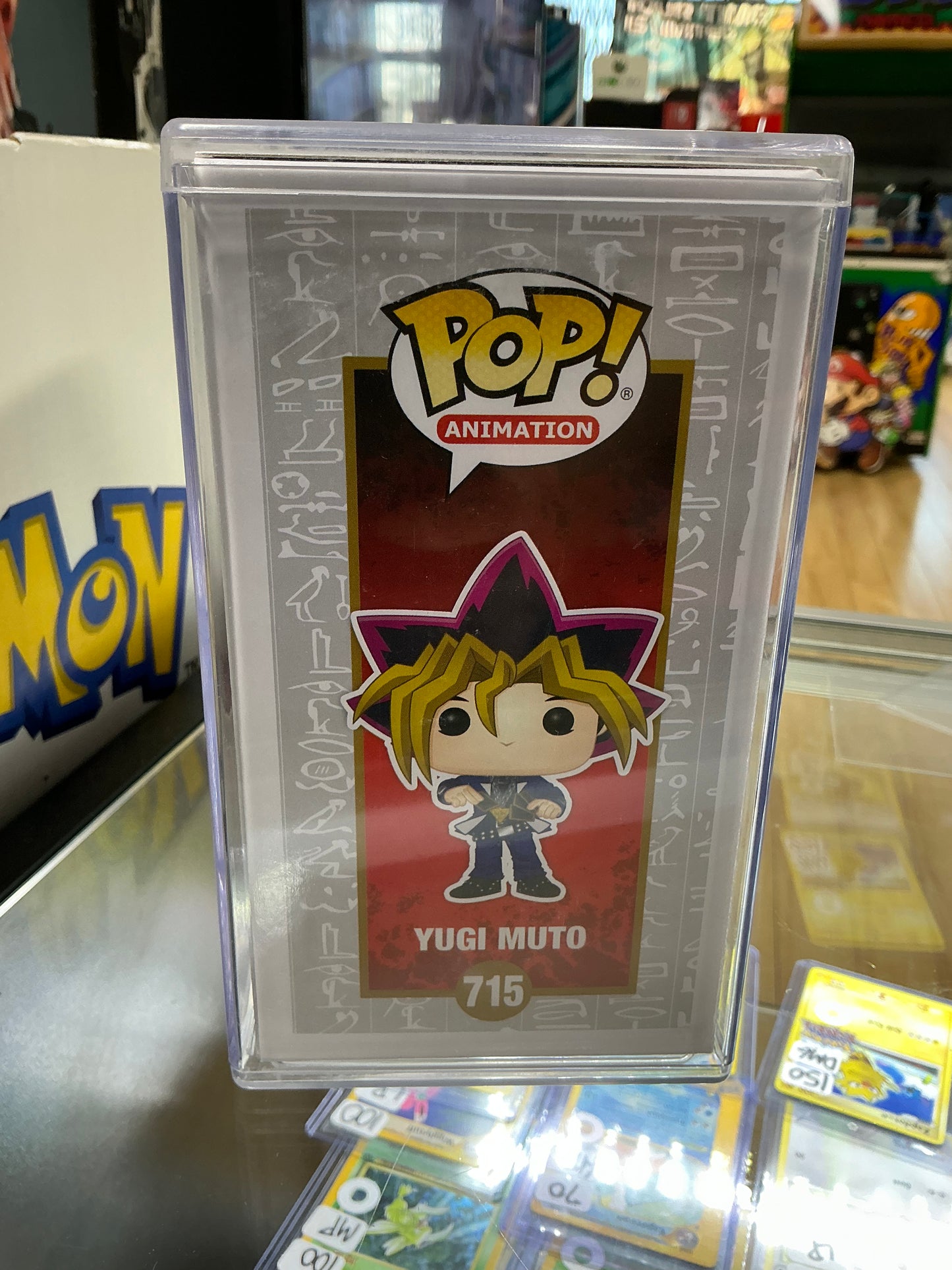 Dan Green Signed Funko Pop Yugi Muto 715 JSA CERT