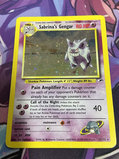 HP Sabrina Gengar (Gym Heroes - 14/132) Double Swirl