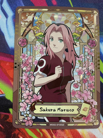 Sakura Haruno NARUTO NRSA01-SP-003L5 Naruto Kayou Card - ENGLISH - Heaven Scroll