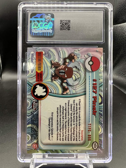 Pokemon Topps 2000 Pinsir - Chrome Series 2 - Chrome - CGC 10