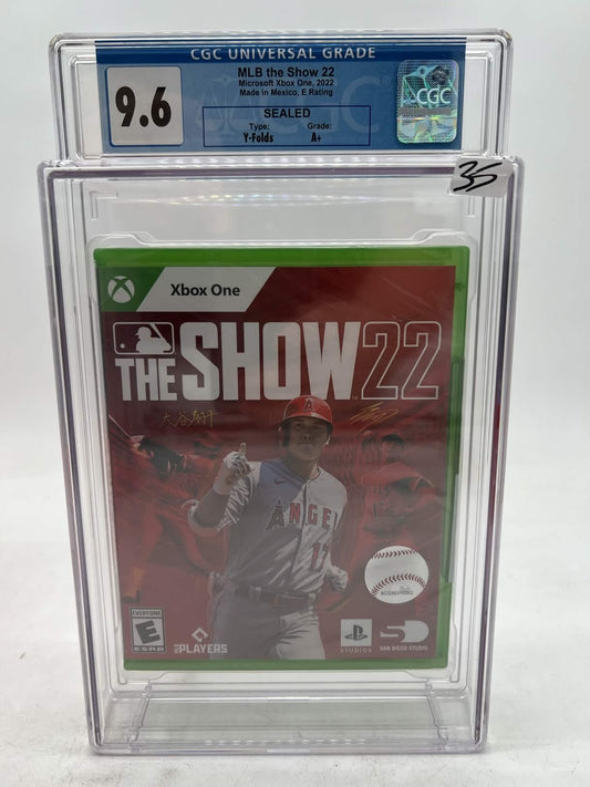 MLB the Show 22 - Microsoft Xbox One - 2022 - CGC Graded 9.6 A+