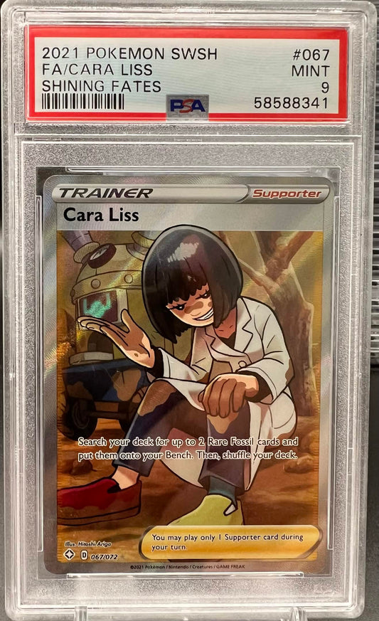 Pokemon 2021 Cara Liss - Shining Fates - Full Art - PSA 9