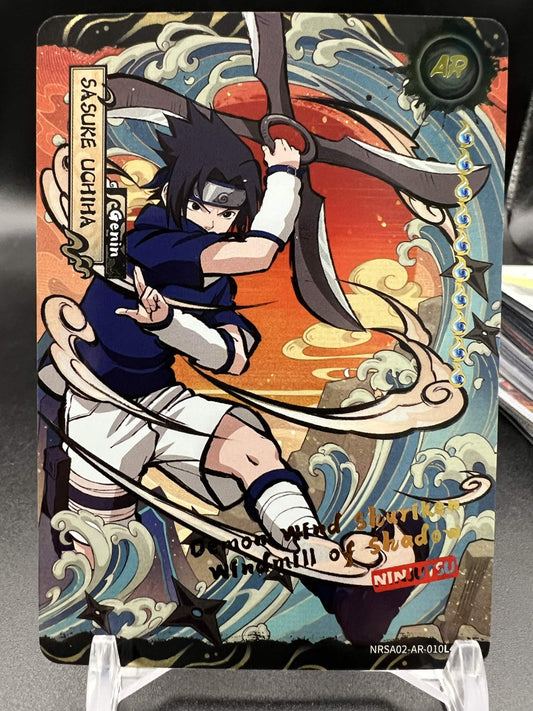 Naruto Kayou English Jin Chapter Series 2 Sasuke Uchiha AR (NRSA02-AR-010L4)