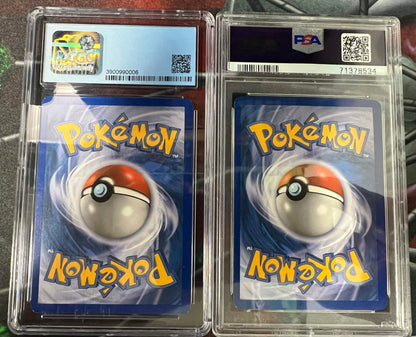 Pokemon 2010 Darkrai & Cresselia - Triumphant - Top/Bottom Combo - PSA 8/CGC 8.5