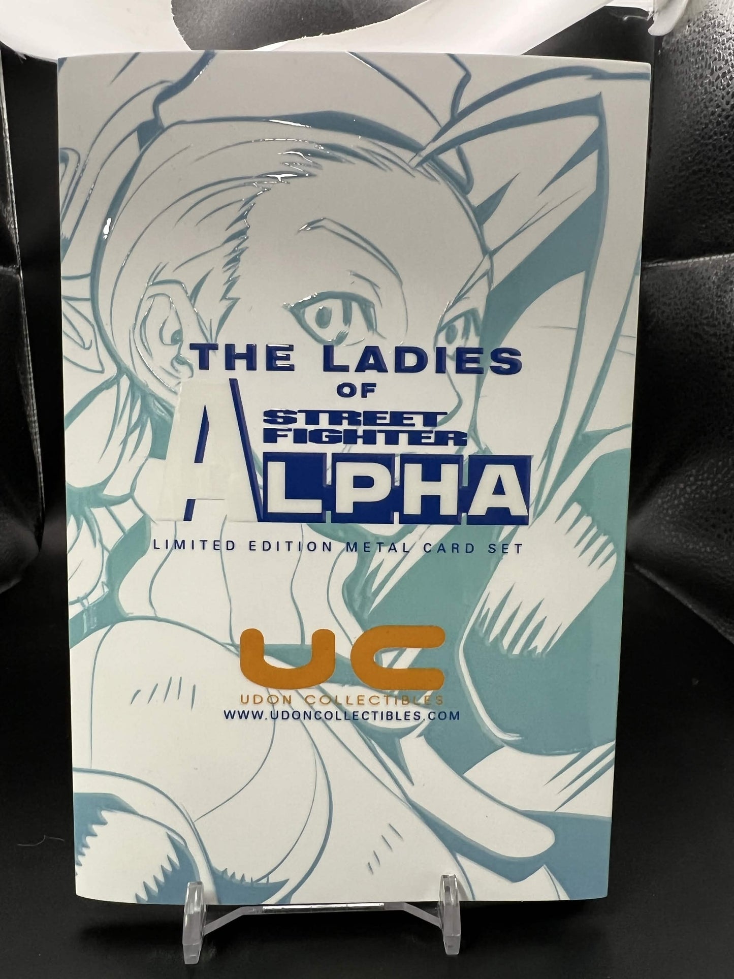 UDON The Ladies of Street Fighter Alpha Metal Card Set LE - SDCC 2018