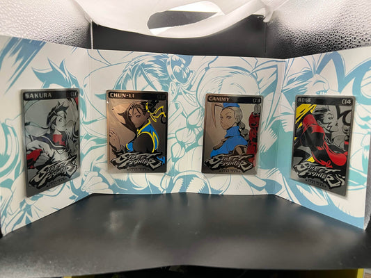 UDON The Ladies of Street Fighter Alpha Metal Card Set LE - SDCC 2018