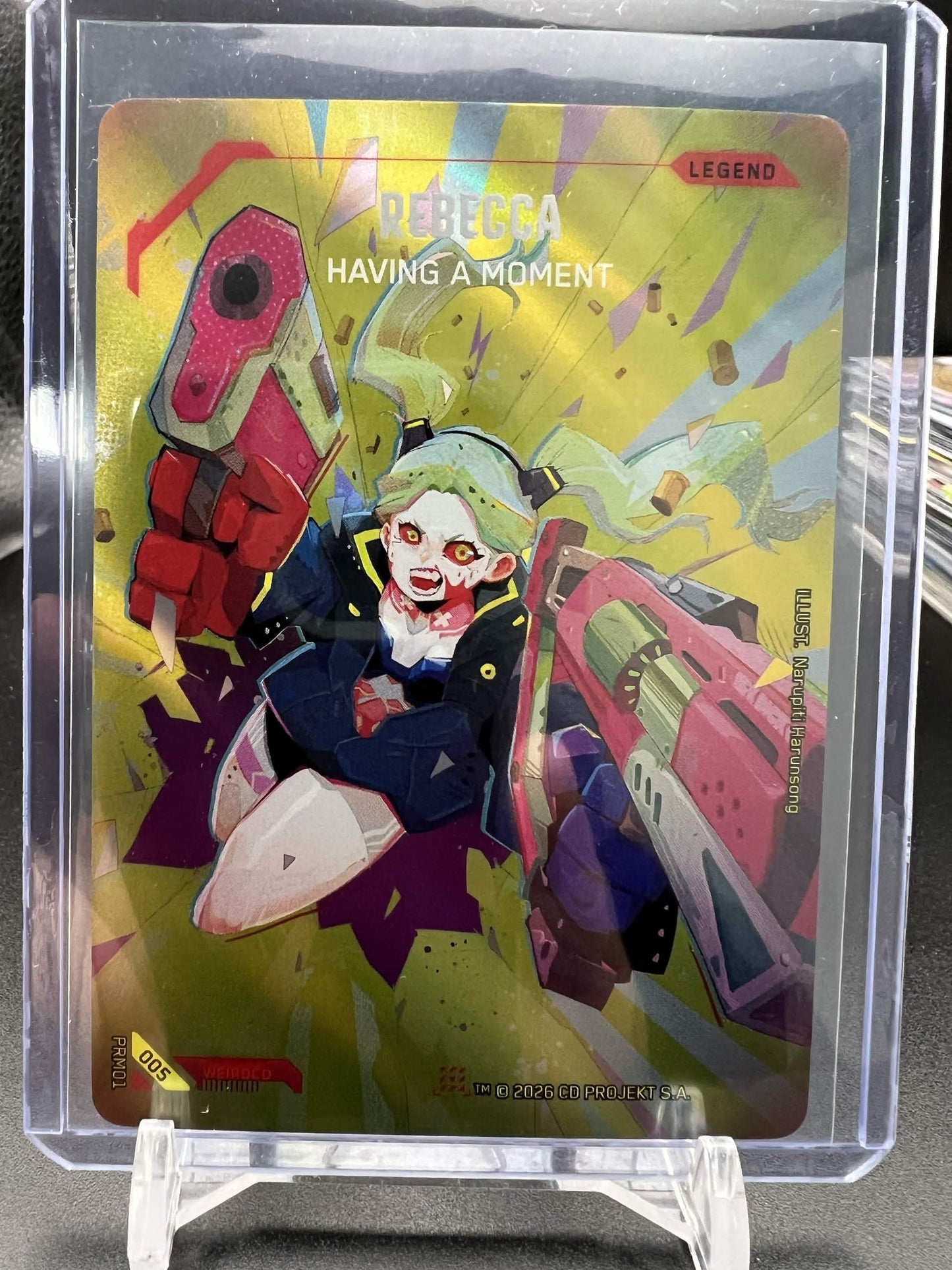 Cyberpunk TCG ANIME EXPO 2026 Rebecca Having A Moment Exc PRM01