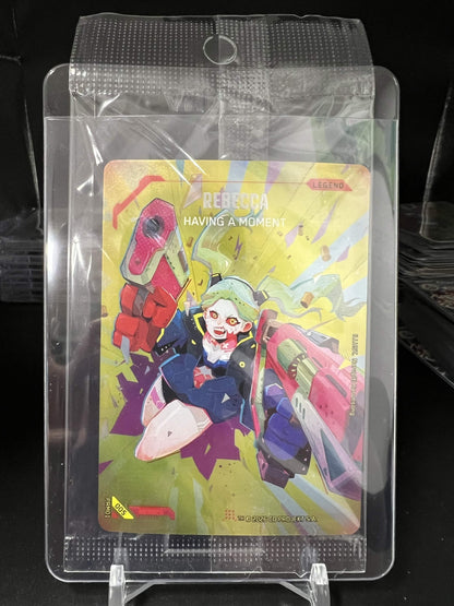 SEALED Cyberpunk TCG ANIME EXPO 2026 Rebecca Having A Moment Exc PRM01
