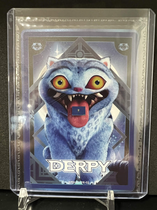 KAYOU KPop Demon Hunters DERPY KPDH01-PR-02 Promo Card - Limited AX 2026 SEALED