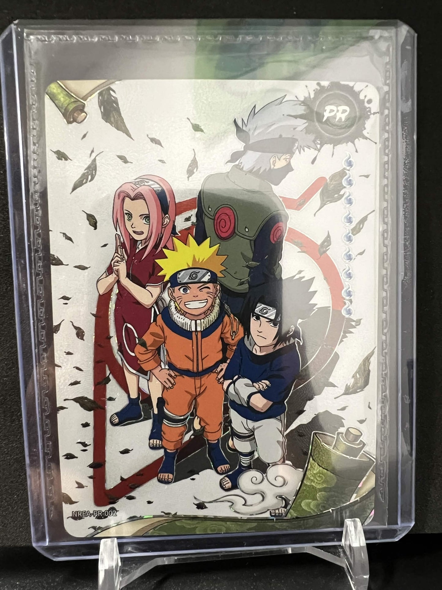 Kayou Naruto Card NREA-PR-002 Promo Holographic - Team 7 PR Card Sealed