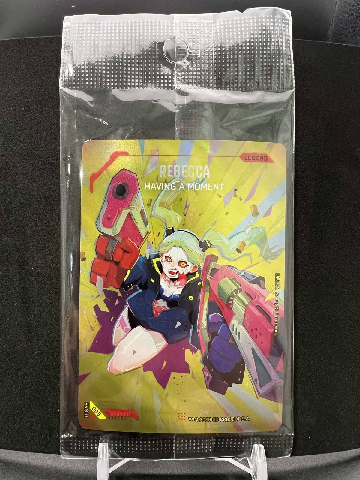 SEALED Cyberpunk TCG ANIME EXPO 2026 Rebecca Having A Moment Exc PRM01