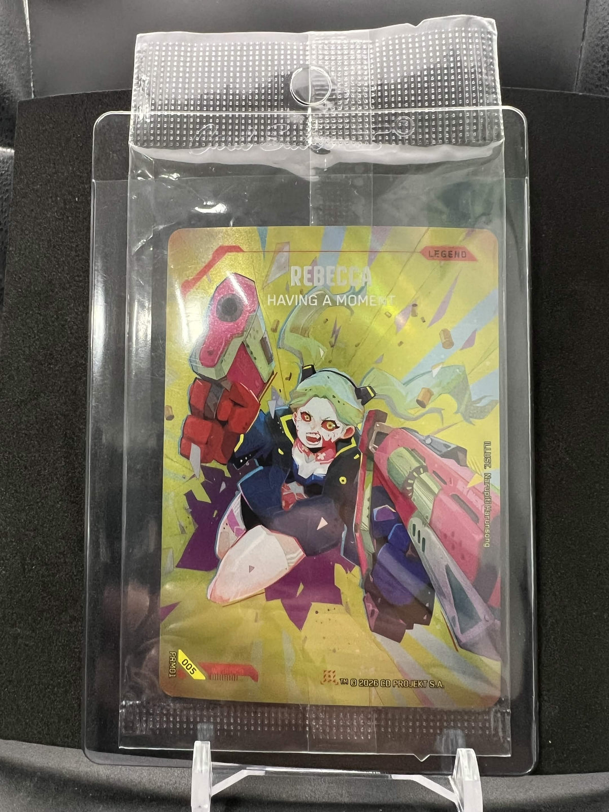 SEALED Cyberpunk TCG ANIME EXPO 2026 Rebecca Having A Moment Exc PRM01