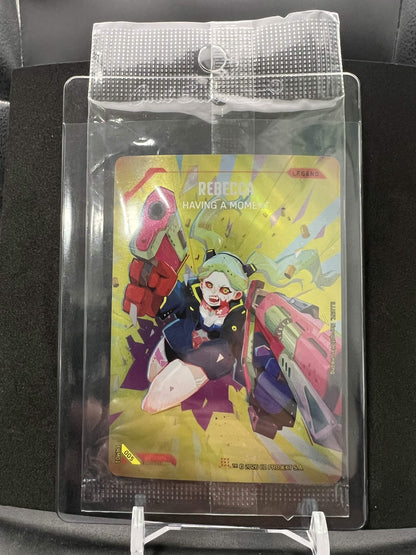 SEALED Cyberpunk TCG ANIME EXPO 2026 Rebecca Having A Moment Exc PRM01