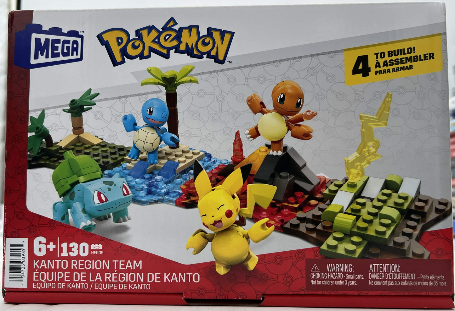 MEGA Pokemon HFG05 Kanto Region Team BRAND NEW SEALED