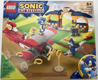 LEGO Sonic 76991 Tails' Workshop and Tornado Plane BRAND NEW SEALED
