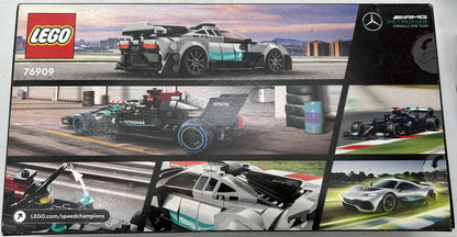 LEGO Speed Champions 76909 Mercedes-AMG F1 W12 & Project One 2-Car Set Sealed