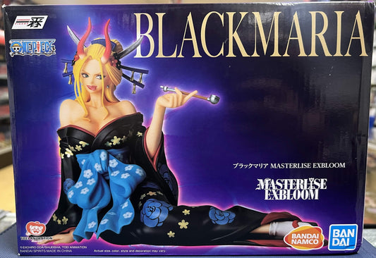 ROUGH BUT SEALED Bandai Namco One Piece Masterlise Exbloom Black Maria Figure